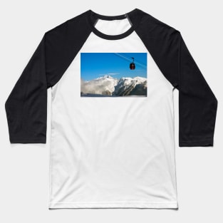 Courchevel 1850 3 Valleys Mont Blanc Alps France Baseball T-Shirt